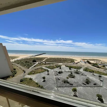 St Jean De Monts : T2 En Bord De Mer Avec Balcon, Parking Et 6 Couchages - Fr-1-224c-247 شقة سان جان دي مونت